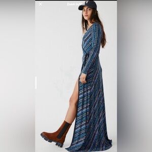 NWT Free People Phoebe Maxi Dress
